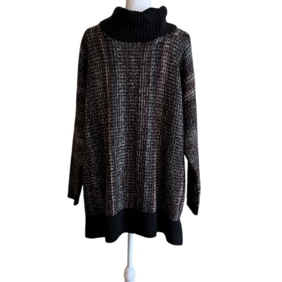 J. Jill Marled Cowl Neck Tunic Sweater | Size Small - Picture 4 of 6